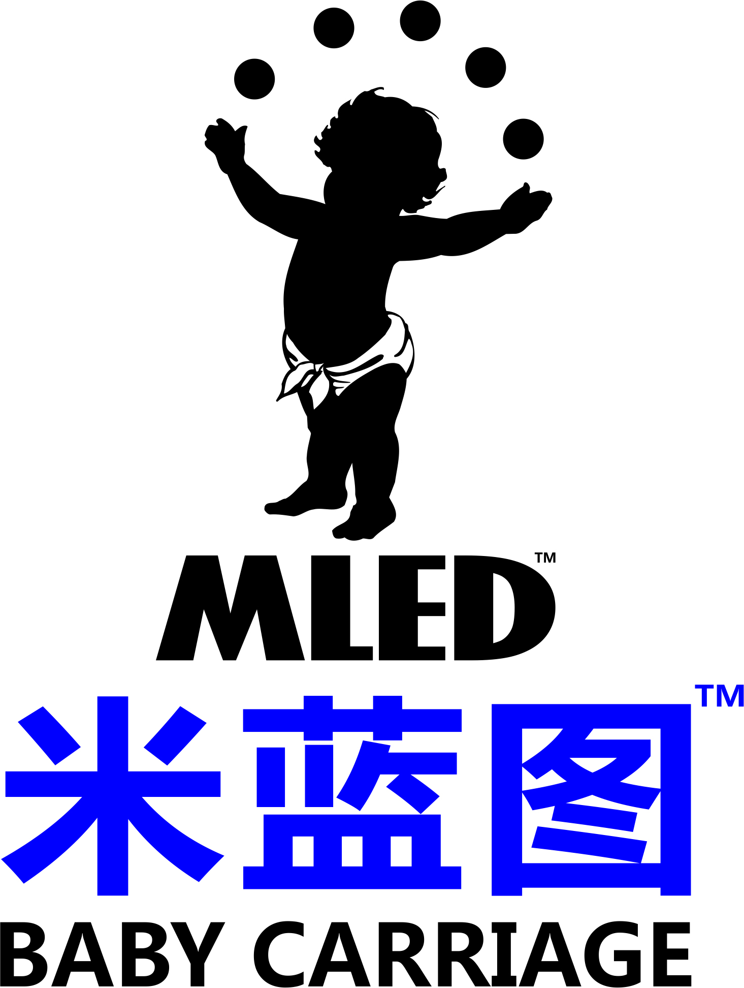米蓝图（MLED） 婴儿推车
