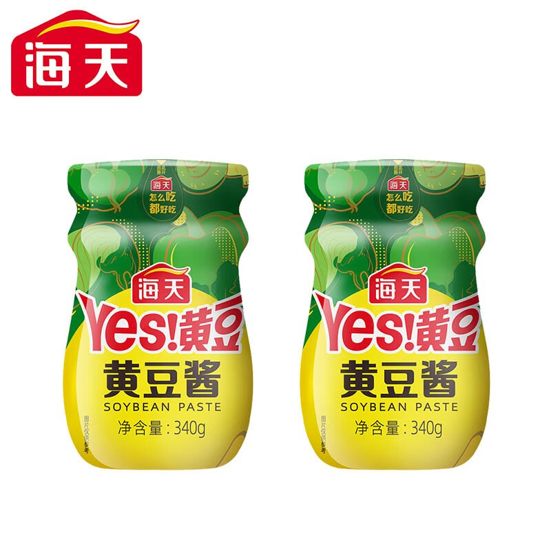 海天 Yes黄豆酱340g*2瓶