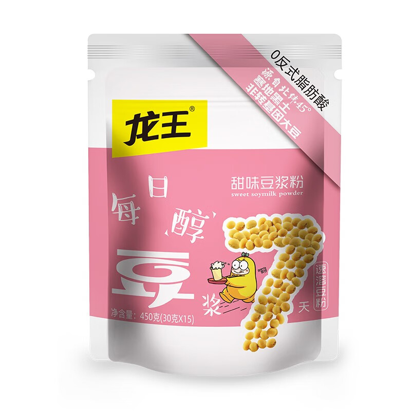 龙王 每日醇豆浆粉450g