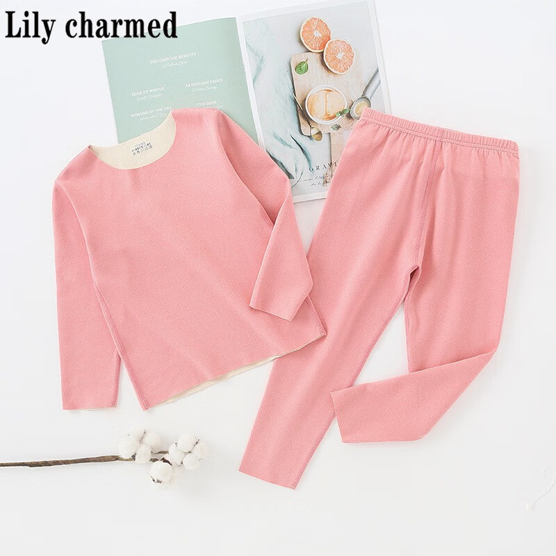 【严寒必备】Lily charmed 儿童保暖内衣套装