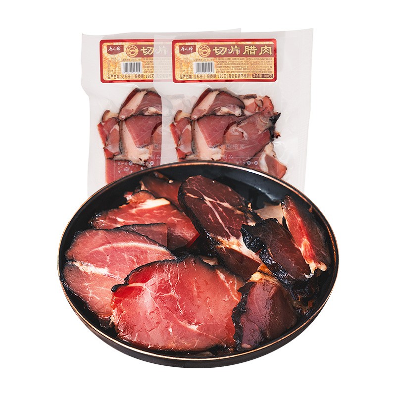 【旗舰店】唐人神 湖南特产湘西切片腊肉 100g*2