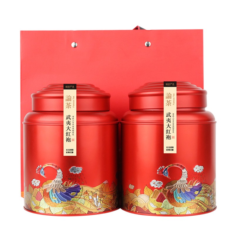 【多件有漏洞】一级大红袍 150g/罐 共2罐 下单送手提袋！
