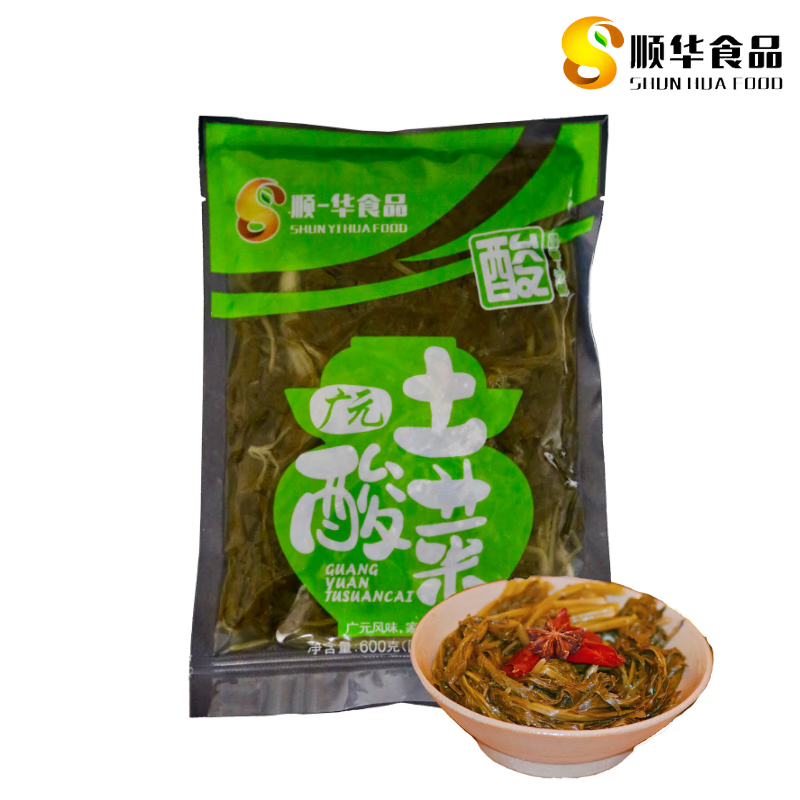 顺一华 正宗广元土酸菜 600g/袋