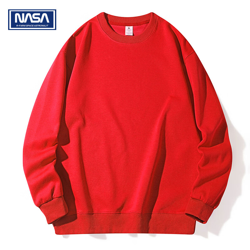 【JD旗舰店】NASAR-FARM 秋冬季350克重磅华棉卫衣 男女同款