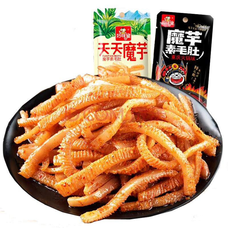 【限时钜惠】好味屋 天天魔芋素毛肚 3种混合口味 30包