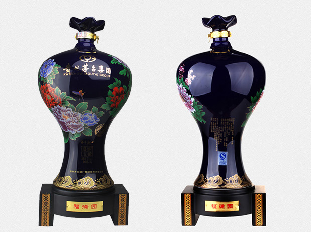 52度 茅台集团技开公司 百年盛世玉液大坛 2.5l*2 双坛(红加蓝)