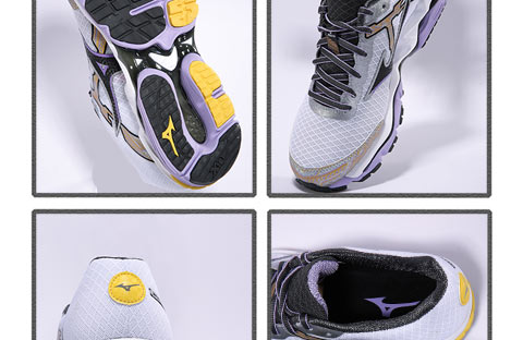 mizuno美津浓 j1gd140211 运动鞋慢跑鞋 女wave enigma 4(w) 蓝/银/紫