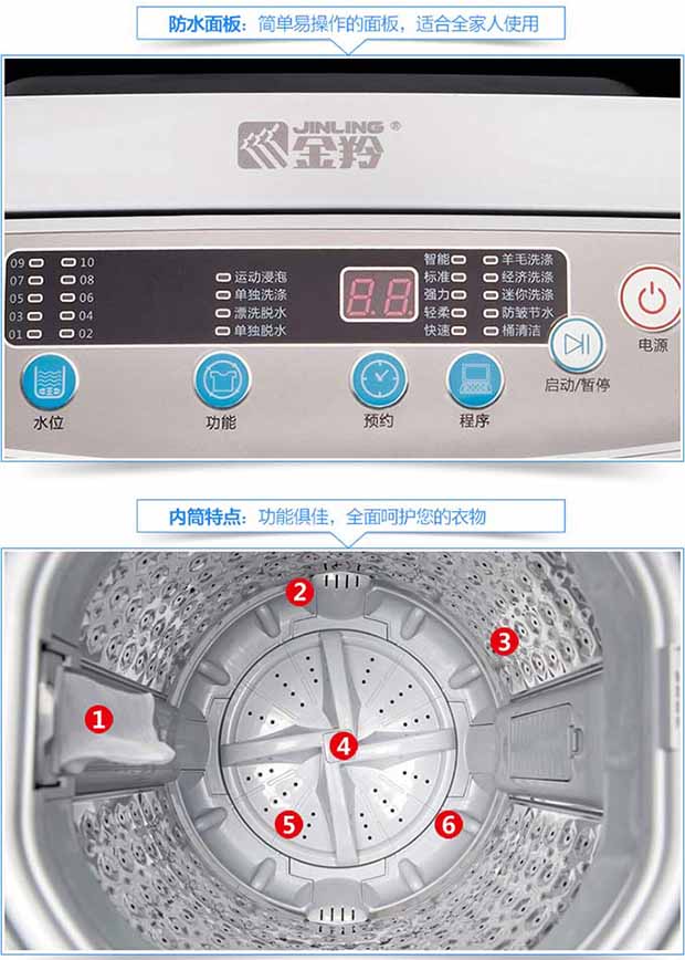 模糊控制金羚洗衣机脱水显示图金羚洗衣机怎么单脱水金羚jinling及图