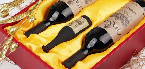 张裕官方旗舰店张裕平安富贵赤霞珠干红葡萄酒双支礼盒750ml2红酒礼盒