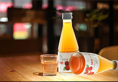 湘百仕淡爽杨梅酒 六支装6*200ml