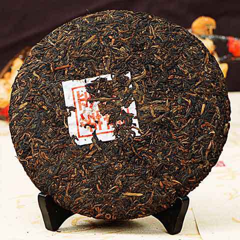 吉顺号茶叶 云南普洱茶熟茶 班章金芽七子饼357克/片怎么用_ 吉顺号