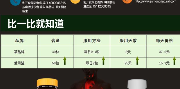 爱司盟 东革阿里复合胶囊50粒 一瓶超值装