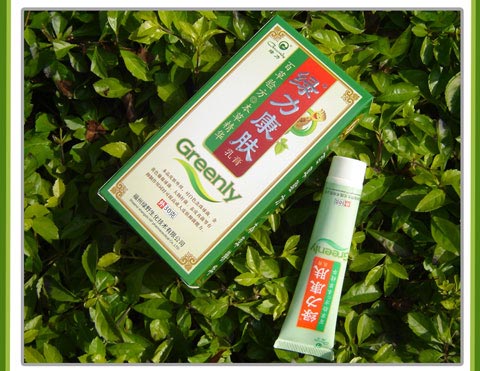 绿力康肤乳膏30克 成人湿疹牛皮癣 手癣足癣股癣体癣 过敏性皮炎 脚气