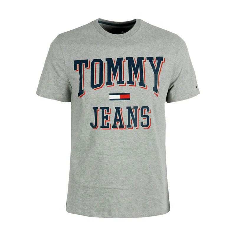 tommy jeans湯米圓領短袖男英文logo時尚半袖t恤奢侈品男裝78e9883