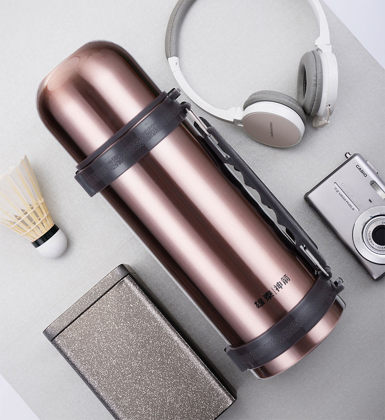 雄泰保温杯男女便携运动户外大容量暖水壶家用不锈钢保温壶旅行壶大