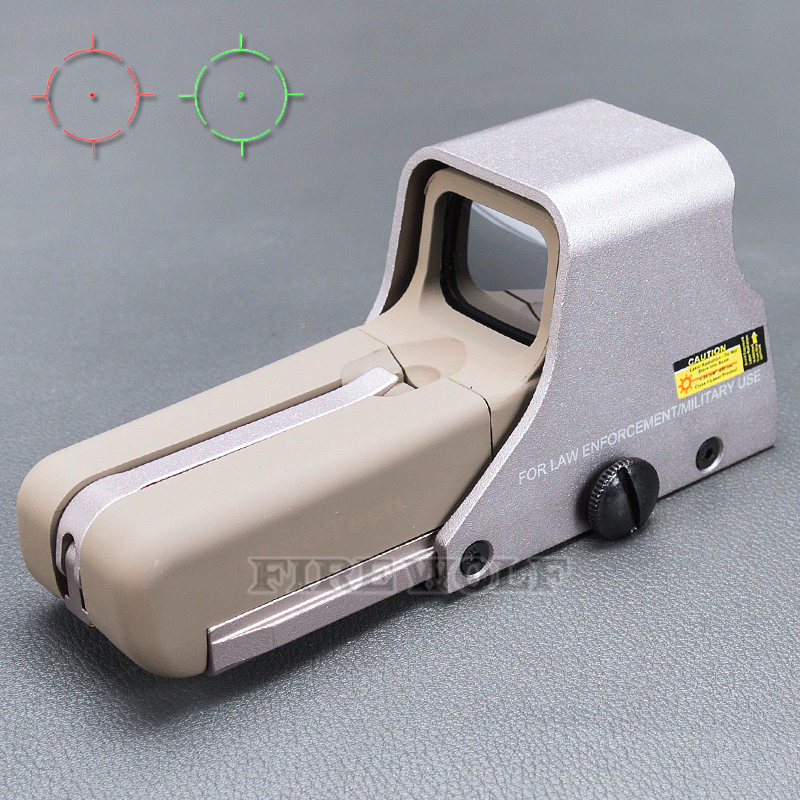 火狼553全息瞄准镜瞄准器55系列全息镜全息瞄1倍红绿点瞄准光学镜寻鸟