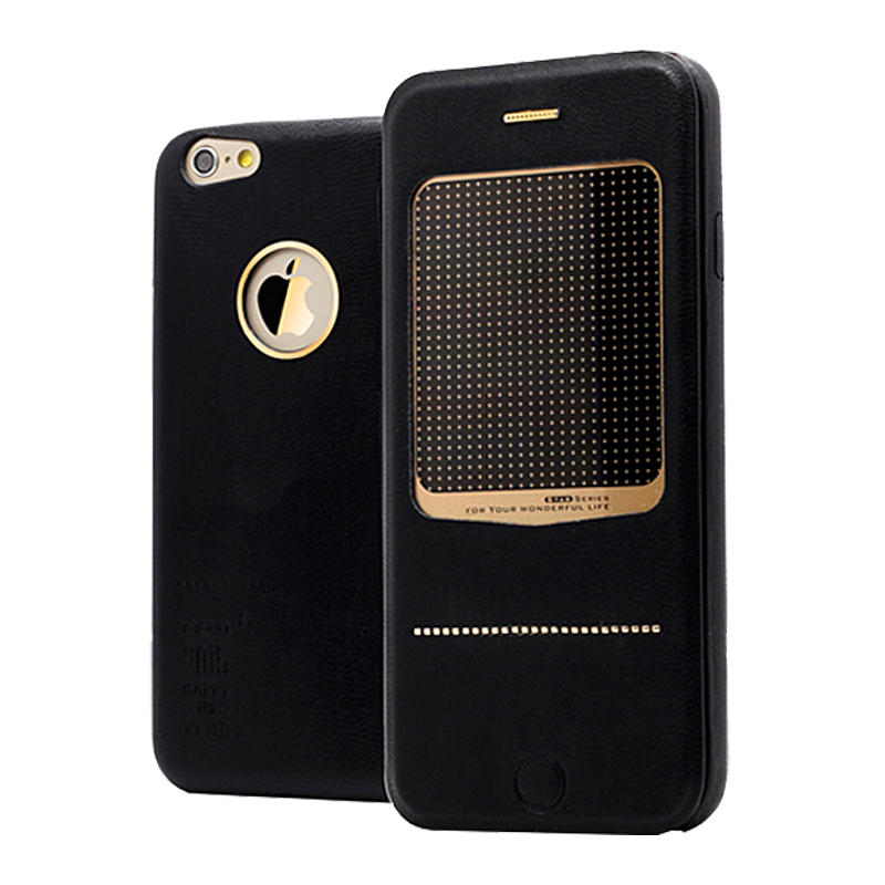 艾斯盾 轻薄视窗翻盖手机套皮套保护壳 适用于苹果iphone6 plus 5.