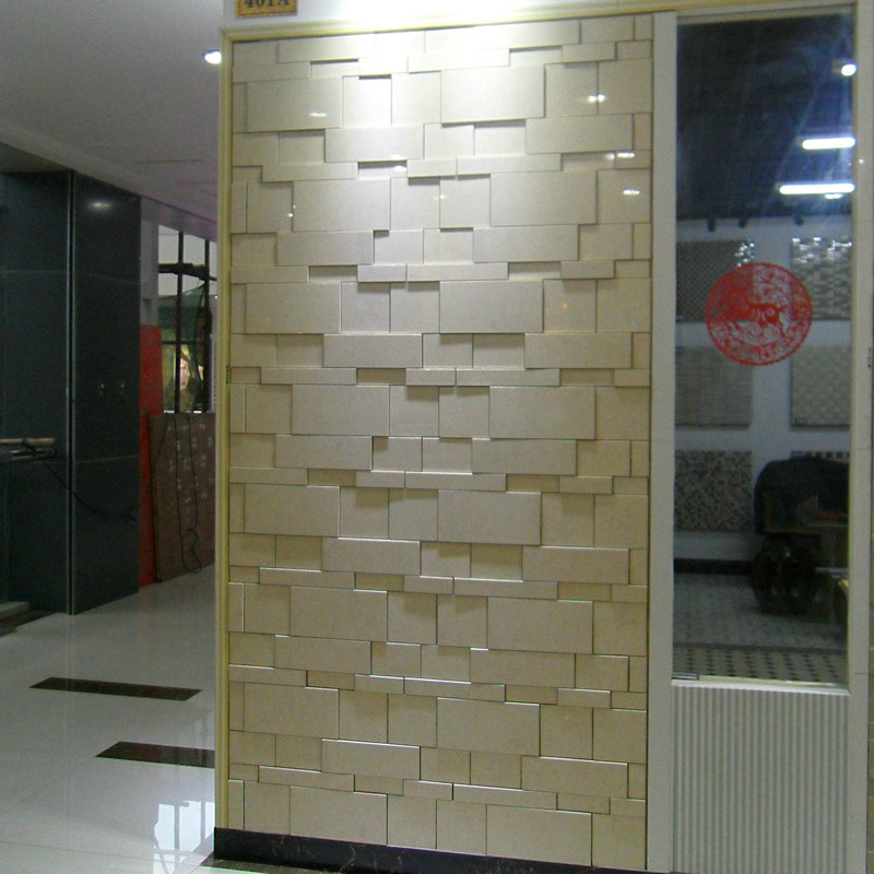 文化石文化砖瓷砖背景墙凹凸立体孔洞石电视客厅沙发玄关展厅形象墙