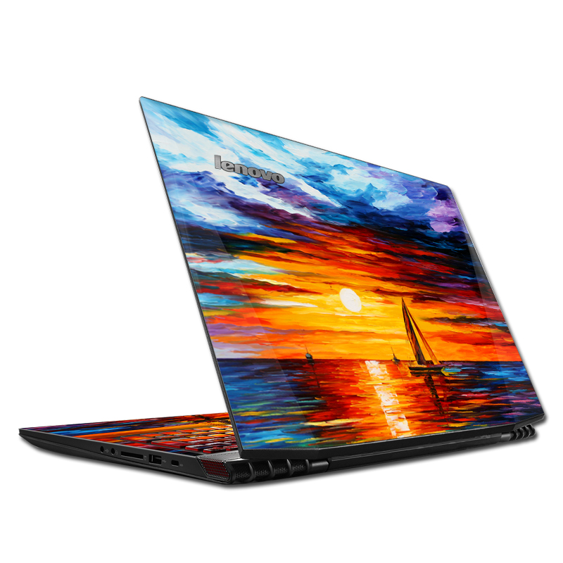 美本堂 联想外壳膜 笔记本保护贴纸 彩贴 电脑炫彩贴纸 免裁剪 彩膜 h