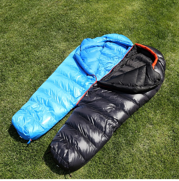 blackice黑冰睡袋鸭绒睡袋b400/b700/b1000/b1500克户外成人保暖羽绒