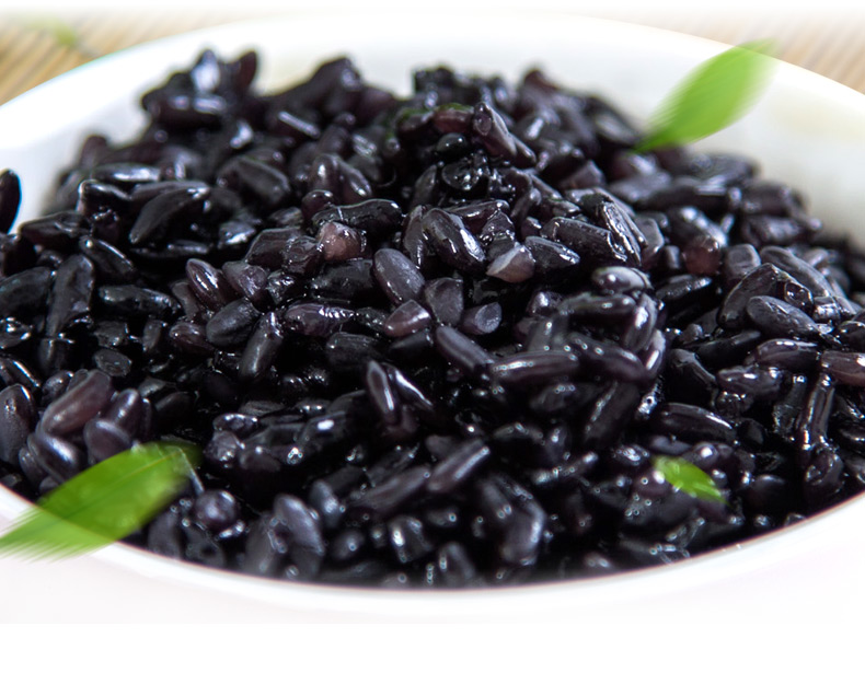 溧阳天目湖特产 天目湖畔人家农家自制乌米饭 320g/袋 x2袋新鲜黑糯米