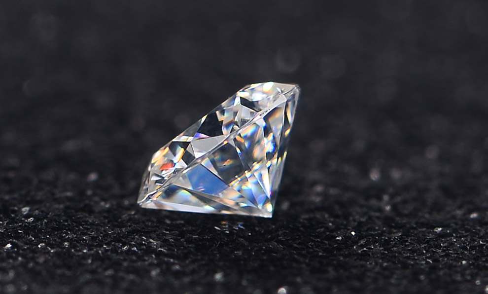 泰瑞城美国charlescolvard八心八箭莫桑石裸石g色d色莫桑钻裸钻g色36