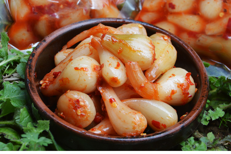 湖南特产荞头腌制酸辣茭头藠头叫头农家自制老坛酸菜开胃下饭泡菜