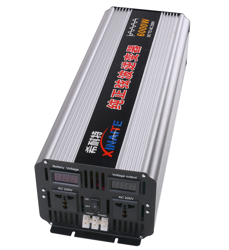 纯正弦波大功率逆变器12v24v48v60v72v转4000w5000w6000w车载家用太阳