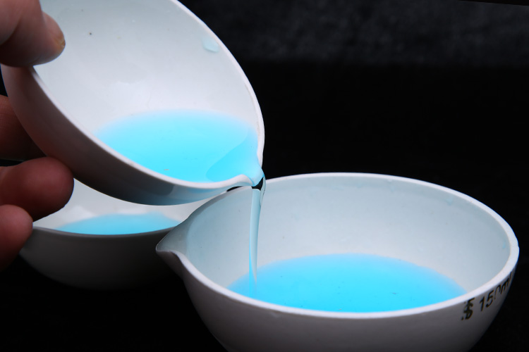 华鸥陶瓷蒸发皿元皿圆底半球形蒸发皿75ml