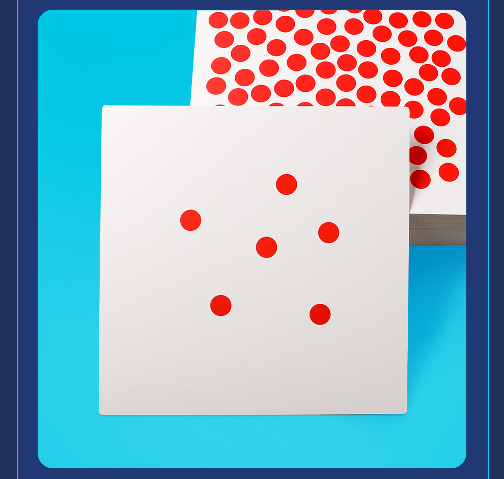 杜曼闪卡右脑圆点卡套装幼儿园宝宝认数字启蒙儿童数字卡片1-100一