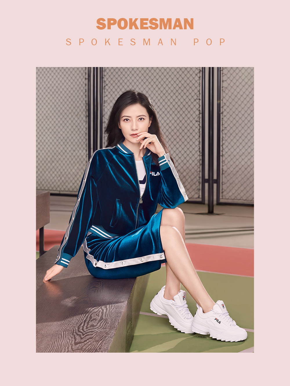 1fila斐乐官方旗舰店老爹鞋女子复古休闲鞋disruptorii小怪兽时尚休闲