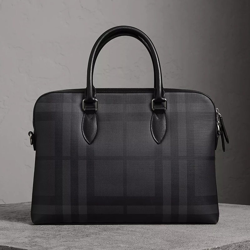 博柏利 burberry 巴宝莉男包奢侈品格纹手提包公文包