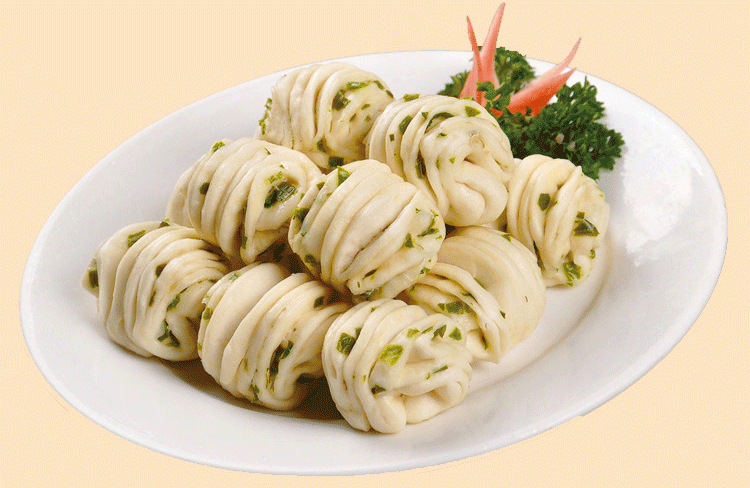 安井葱油花卷 早餐面点 小吃速冻半成品食品 约34个/袋/1000g*2