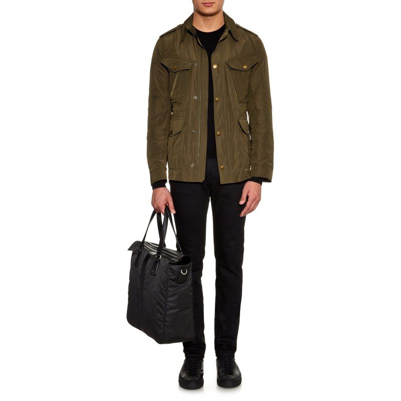 brit barksworth 尼龙军装夹克 图片色 加大(xl)【图片 价格 品牌