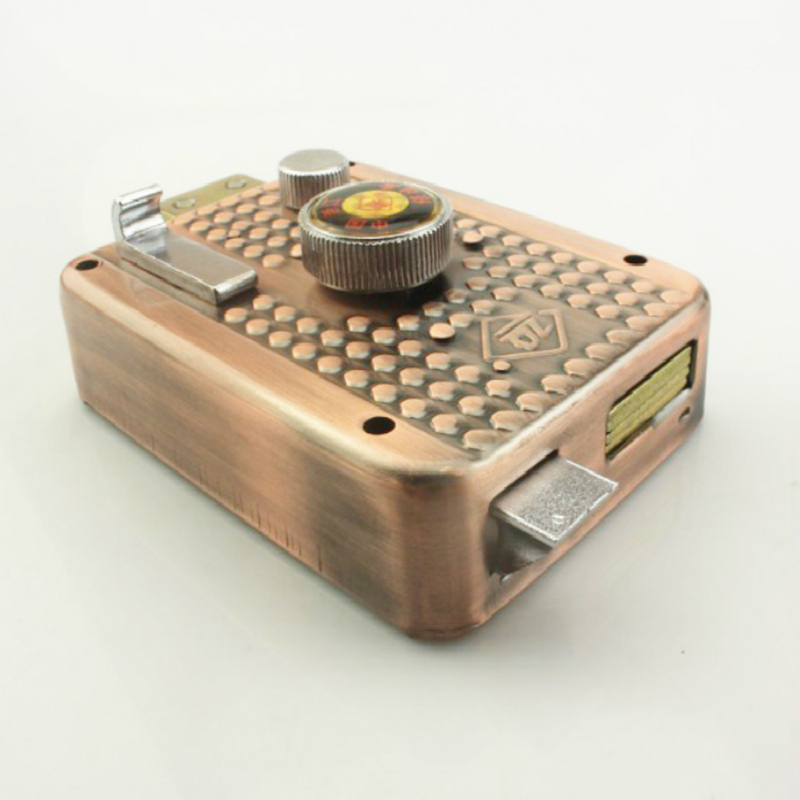 保德安888a3型外装门锁十字锁老式盼盼防盗门锁大连锁厂狮子锁a3锁