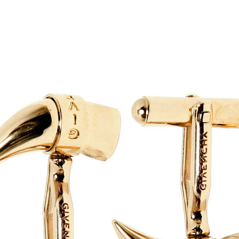 纪梵希(givenchy)男士袖扣 黄铜 角形 金色 7408lu0001_ 8折现价2601