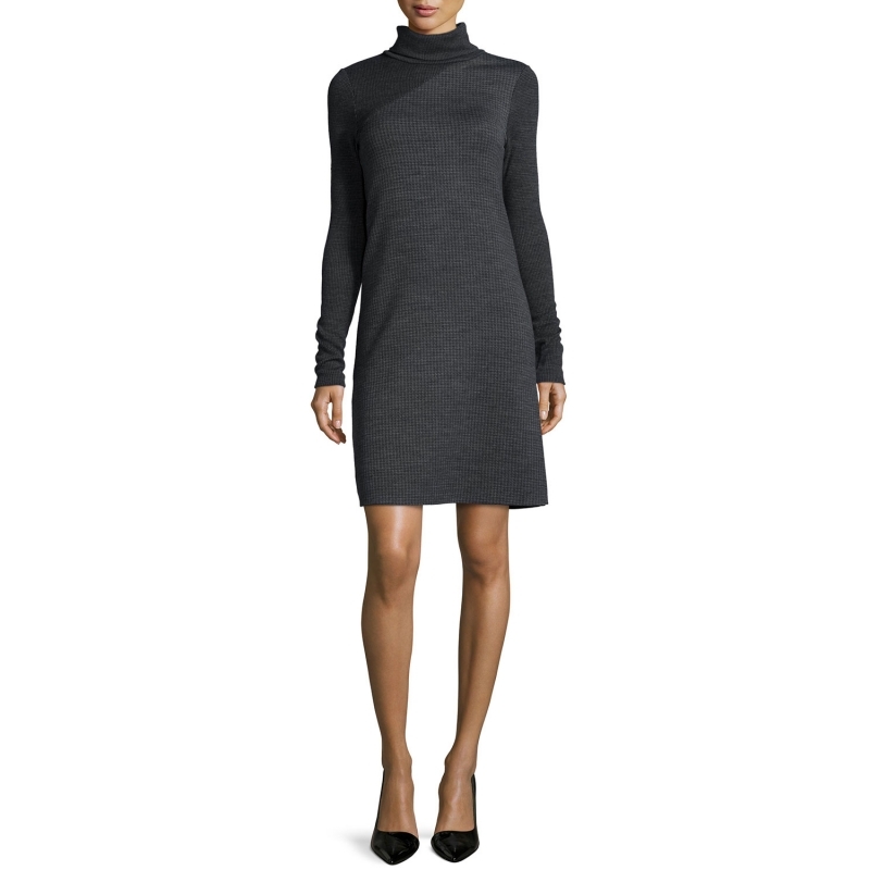 theory/希尔瑞 女装 女式连衣裙 q00141448 charcoal/black small