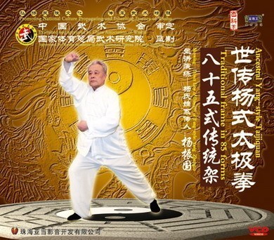 【原裝正版】 世傳楊式太極拳-八十五式傳統架 3vcd 主講:楊振國