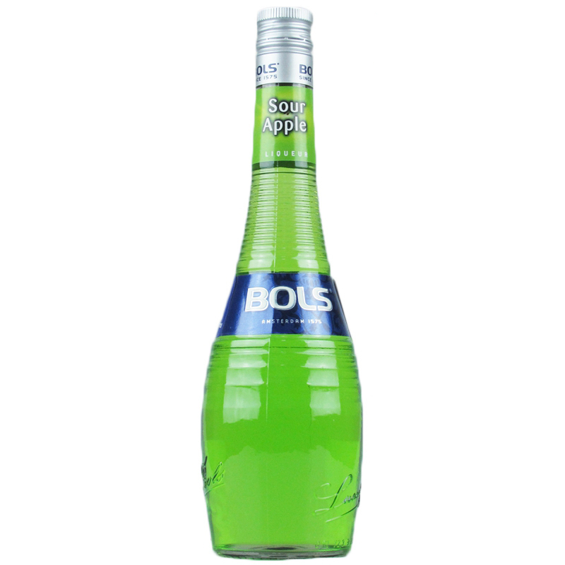 洋酒 波士蓝橙力娇酒 bols blue curacao 蓝橘酒 蓝柑酒 蓝香橙 苹果