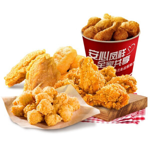 KFC供应商 凤祥 炸鸡全家桶 2Kg
69.9元包邮 送鸡肉木耳丸子400g