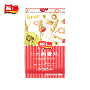 智仁 即食水果坚果燕麦片 500g   22.8元