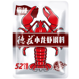德庄 川菜调味料 麻辣小龙虾调料 160g *3件
14.85元（2件5折）