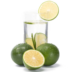 芬果时光 新鲜海南青柠檬 单果约60-130g 1斤 主图