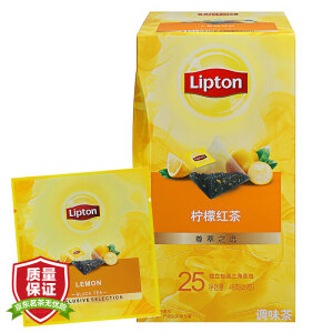 Lipton 立顿 柠檬红茶调味茶 25包 45g *5件
64.75元（双重优惠）