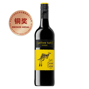 Yellow Tail 黄尾袋鼠 缤纷系列 西拉红葡萄酒 750ml *4件   137.8元包邮（双重优惠）