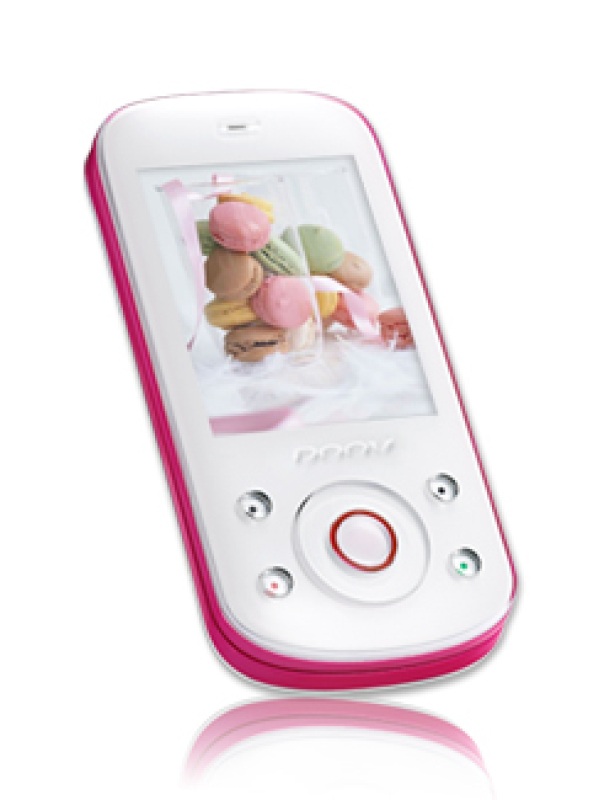 朵唯(doov) 美豆豆s620 手机 水晶按键 滑盖女士手机 红色