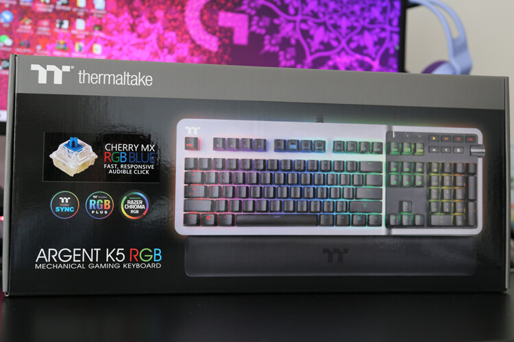 最潮金属旗舰 Tt 曜越幻银argent K5 Rgb 机械键盘argent M5 Rgb 游戏鼠标开箱 手機版