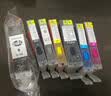 星朋适用佳能850 851墨盒IX6880 IX6780 IP7280 MX728 MX928打印机MG5480 MG5580 MG5680彩色MG6400 MG6680墨水匣 六色可填充墨盒套装加6色专用墨水 实拍图