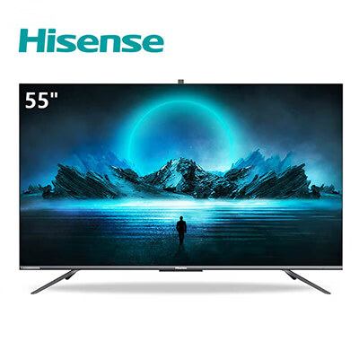 海信hisense55e5f55英寸4khdr332gbai声控六路视频通话杜比全景声eled