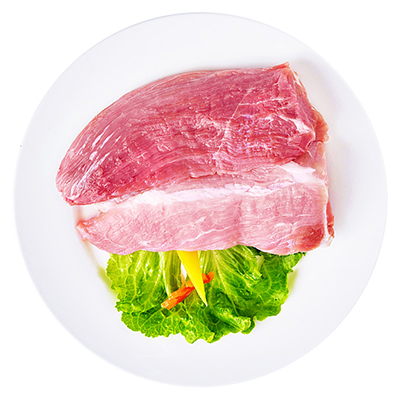 正大cp 猪后腿肉 800g 带皮猪臀肉后臀尖猪腿肉猪瘦肉 猪肉生鲜 京酱